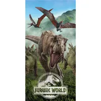 Serviette de bain 70 x 140 cm Jurassic World Forest