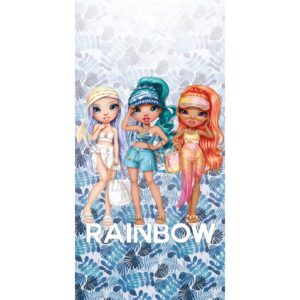 SERVIETTE DE PLAGE RAINBOW HIGH