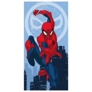 SERVIETTE DE PLAGE SPIDERMAN JUMP 70 X 140 CM 100% COTON