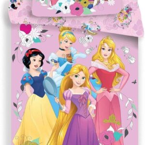 PARURE DE LIT PRINCESSES DISNEY 140X200 CM 100% COTON