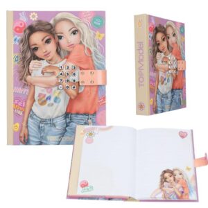 Journal intime à code secret avec son GIRL POWER