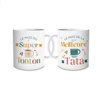 Coffret duo mugs tonton/tata