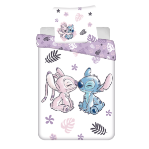 PARURE DE LIT REVERSIBLE STITCH LOVE 140x200 cm